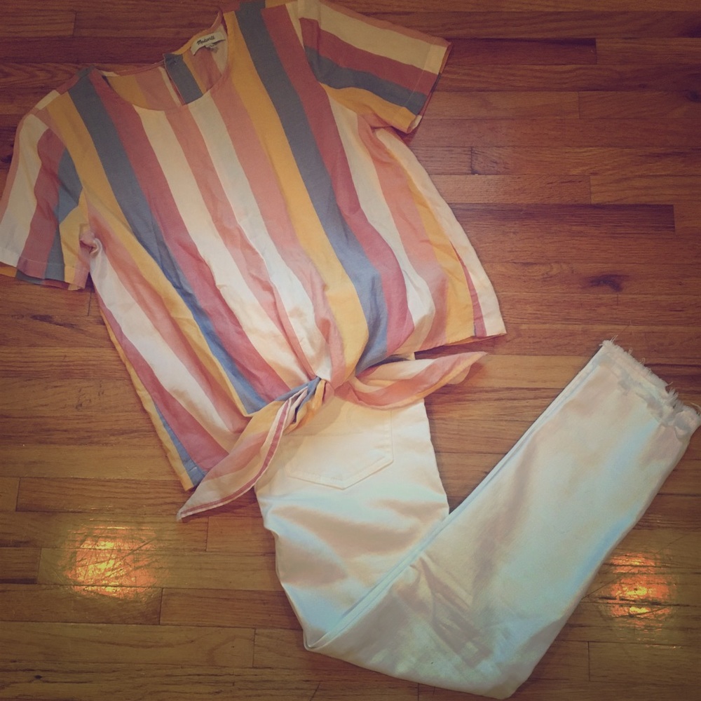 White American Eagle Jeans